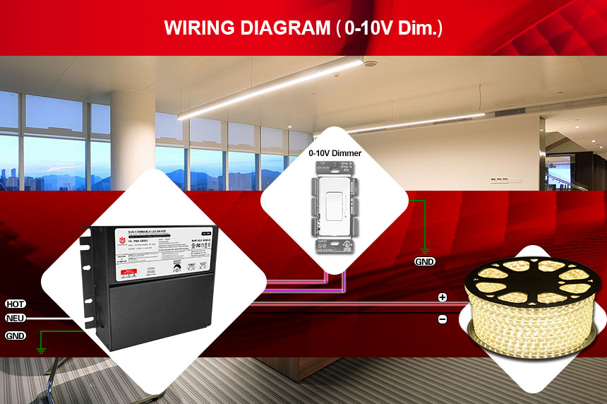 Driver LED regulável triac 30w