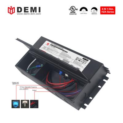 100-277vac Classe 2 multicanais 5 em 1 fonte de alimentação led regulável 192W 24V para ambientes internos
        