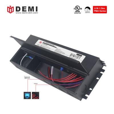 Melhor 12v 300w triac e 0 10v regulável tensão constante led driver fonte de alimentação caixa de junção